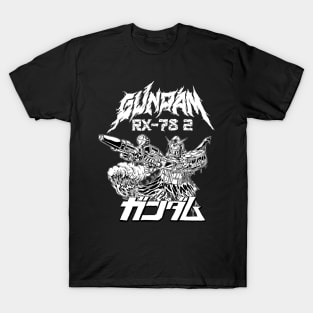 Gundam metal T-Shirt